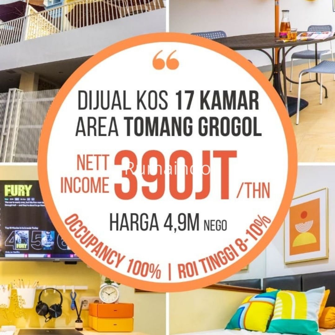 Dijual Murah KOST Full Terisi di Area Tomang Grogol Jakarta Barat - 2