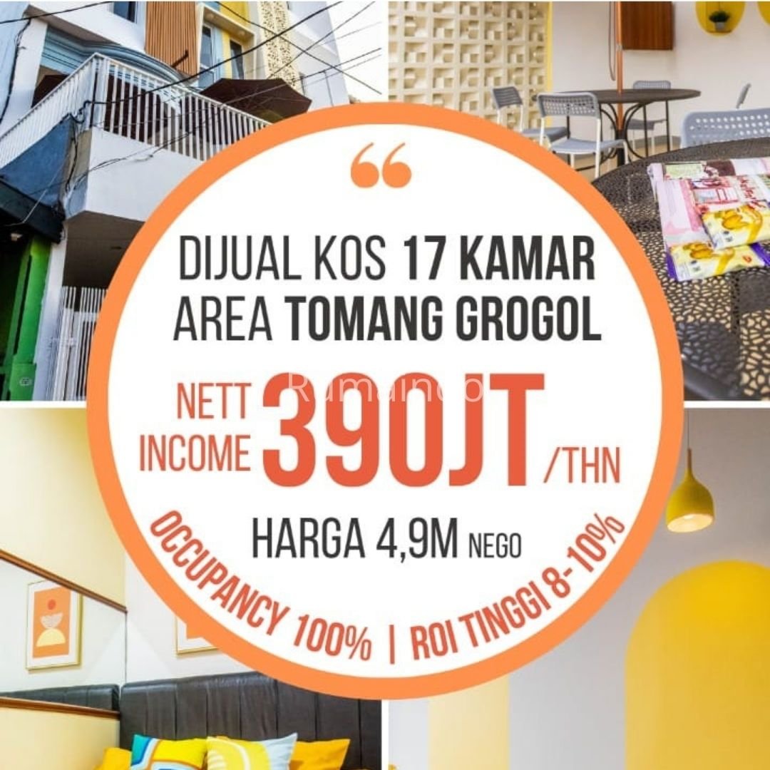 Dijual Murah KOST Full Terisi di Area Tomang Grogol Jakarta Barat - 2
