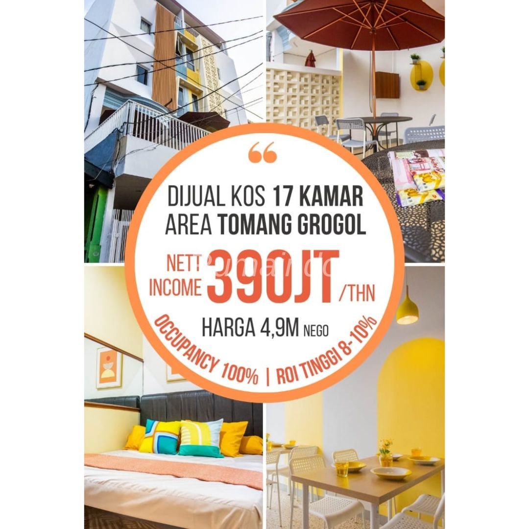 Dijual Murah KOST Full Terisi di Area Tomang Grogol Jakarta Barat - 9