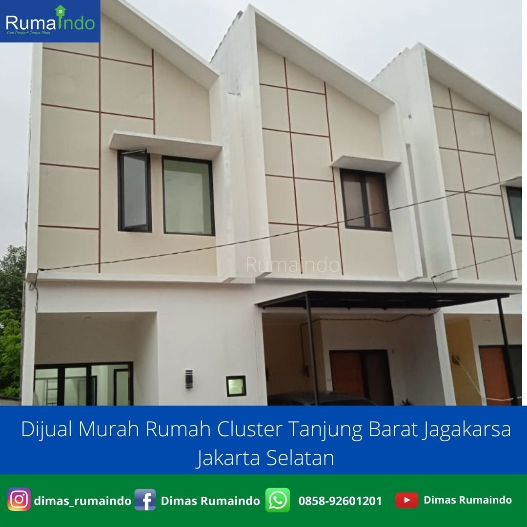 Dijual Murah Rumah Cluster Tanjung Barat Jagakarsa Jakarta Selatan - 1