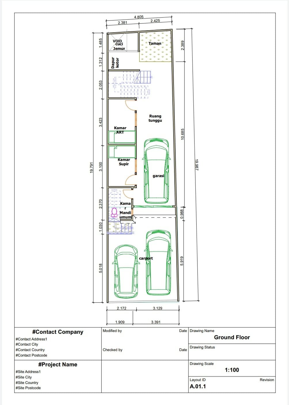 Dijual Murah Rumah Mewah di Jln Jatipadang Pasar Minggu Jakarta Selatan - 9