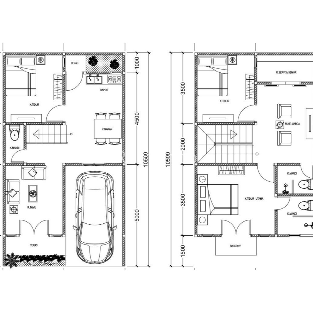 Dijual Rumah Cluster Jayanti Residence di Tanjung Barat Jagakarsa Jakarta Selatan - 6