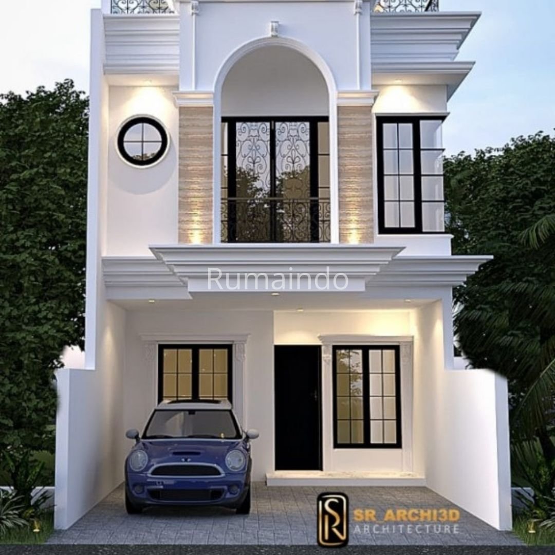 Dijual Rumah Mewah Ada Rooftop di Komplek Kav DKI Jagakarsa Jakarta Selatan - 2