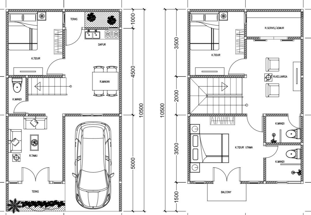 Dijual Rumah Cluster Jayanti Residence di Tanjung Barat Jagakarsa Jakarta Selatan - 9