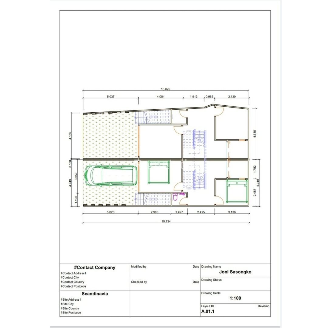 Dijual Rumah Scandinavian di Jln Bumiputera Cipinang Rawamangun Jakarta Timur - 8