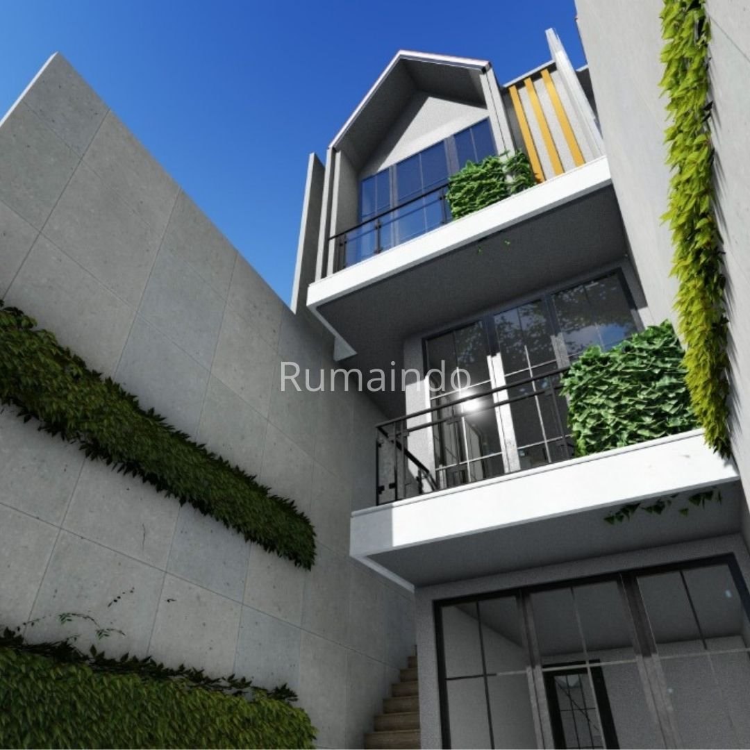 Dijual Rumah Scandinavian di Jln Bumiputera Cipinang Rawamangun Jakarta Timur - 2