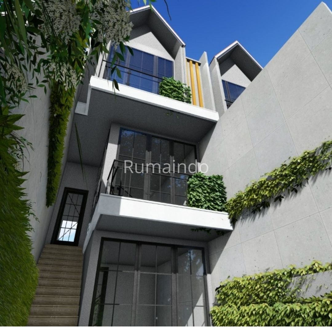 Dijual Rumah Scandinavian di Jln Bumiputera Cipinang Rawamangun Jakarta Timur - 4