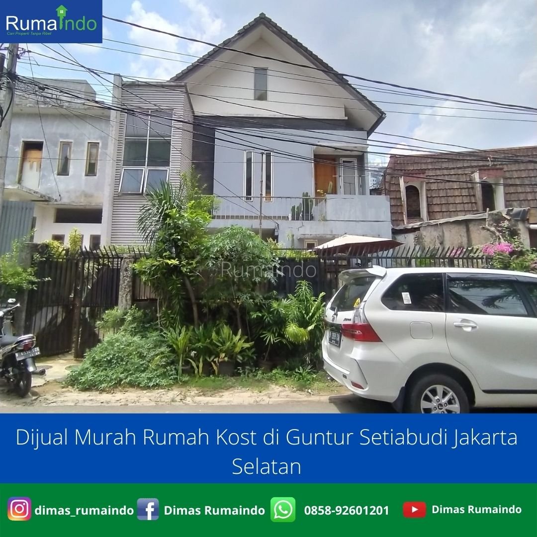 Dijual Murah Rumah Kost di Guntur Setiabudi Jakarta Selatan - 1