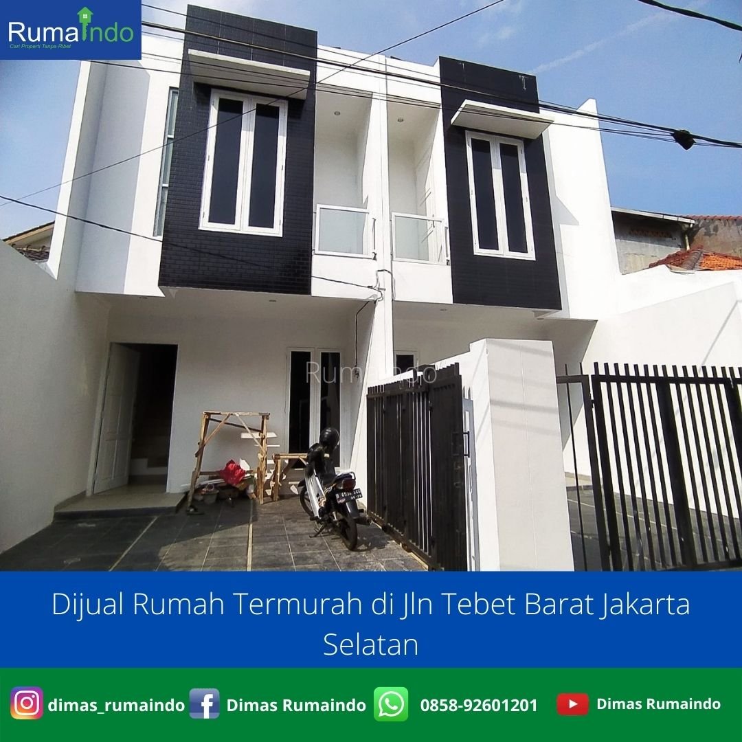 Dijual Rumah Termurah di Jln Tebet Barat Jakarta Selatan - 1