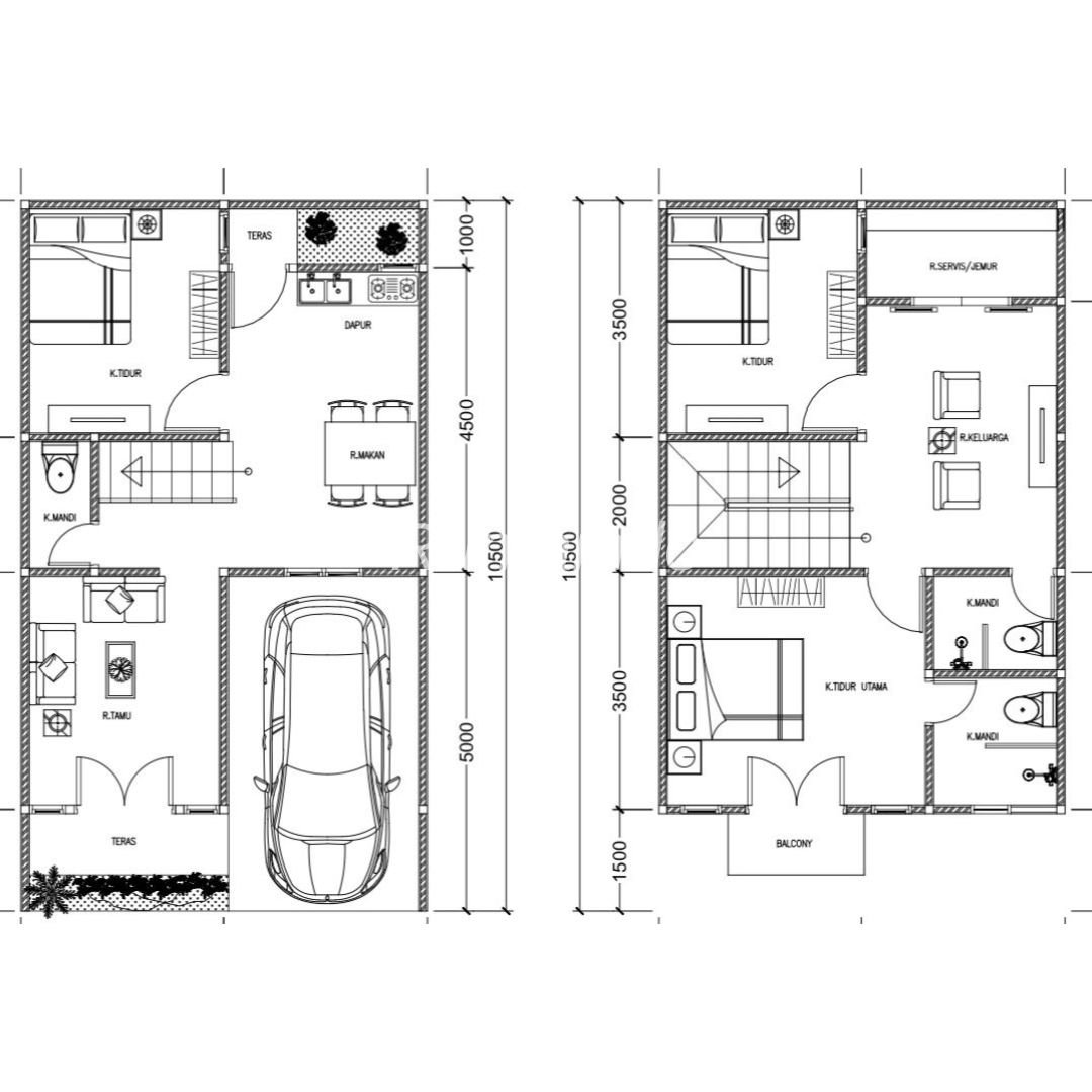 Rumah Cluster Jayanti Residence di Tanjung Barat Jagakarsa Jakarta Selatan - 5