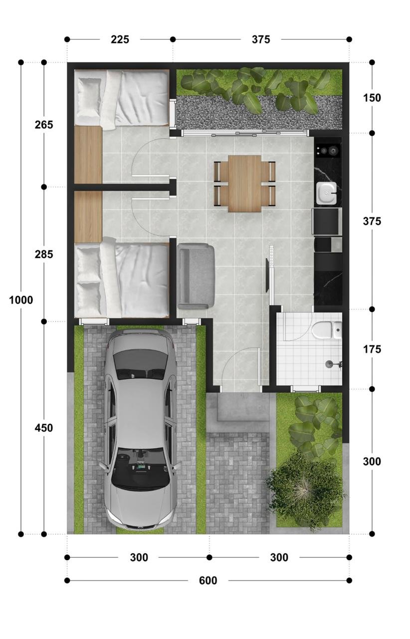 Dijual Rumah Minimalis di Babelan Bekasi Cicilan 1,6Jtan - 7