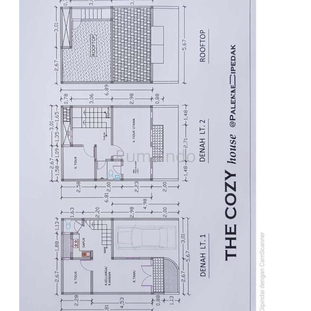 Dijual Murah Rumah Cluster The Cozy House Palem 2 Jln Kahfi 1 Jagakarsa Jakarta Selatan - 8