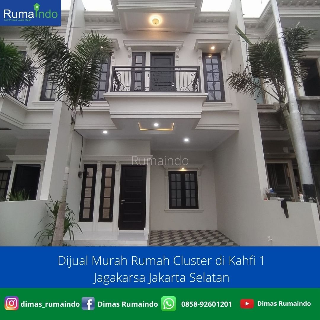 Dijual Murah Rumah Cluster di Kahfi 1 Jagakarsa Jakarta Selatan - 1