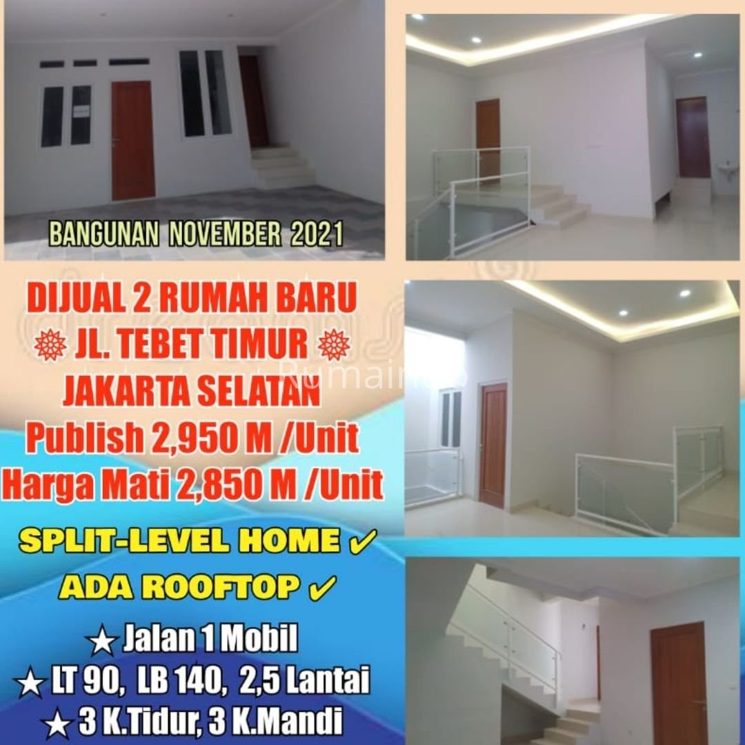 Dijual Murah Rumah Baru Ada Rooftop di Tebet Timur Jakarta Selatan - 10