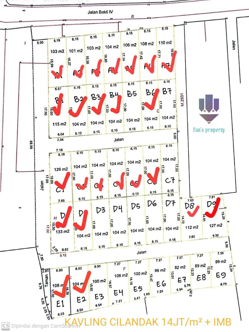 Dijual Murah Tanah Kavling di Jln Bhakti Cilandak Jakarta Selatan - 5