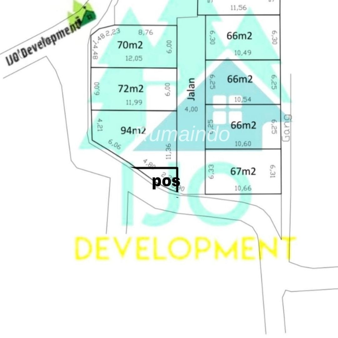 Dijual Rumah Ada Rooftop Cluster IJO RESIDENCE Jagakarsa Jakarta Selatan - 4