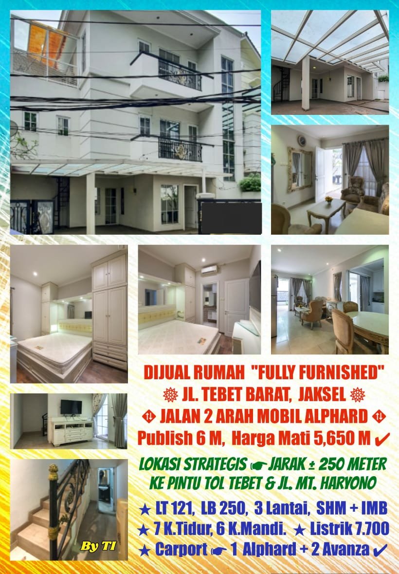 Dijual Rumah di Komplek Kejaksaan Agung Tebet Barat Jakarta Selatan - 2