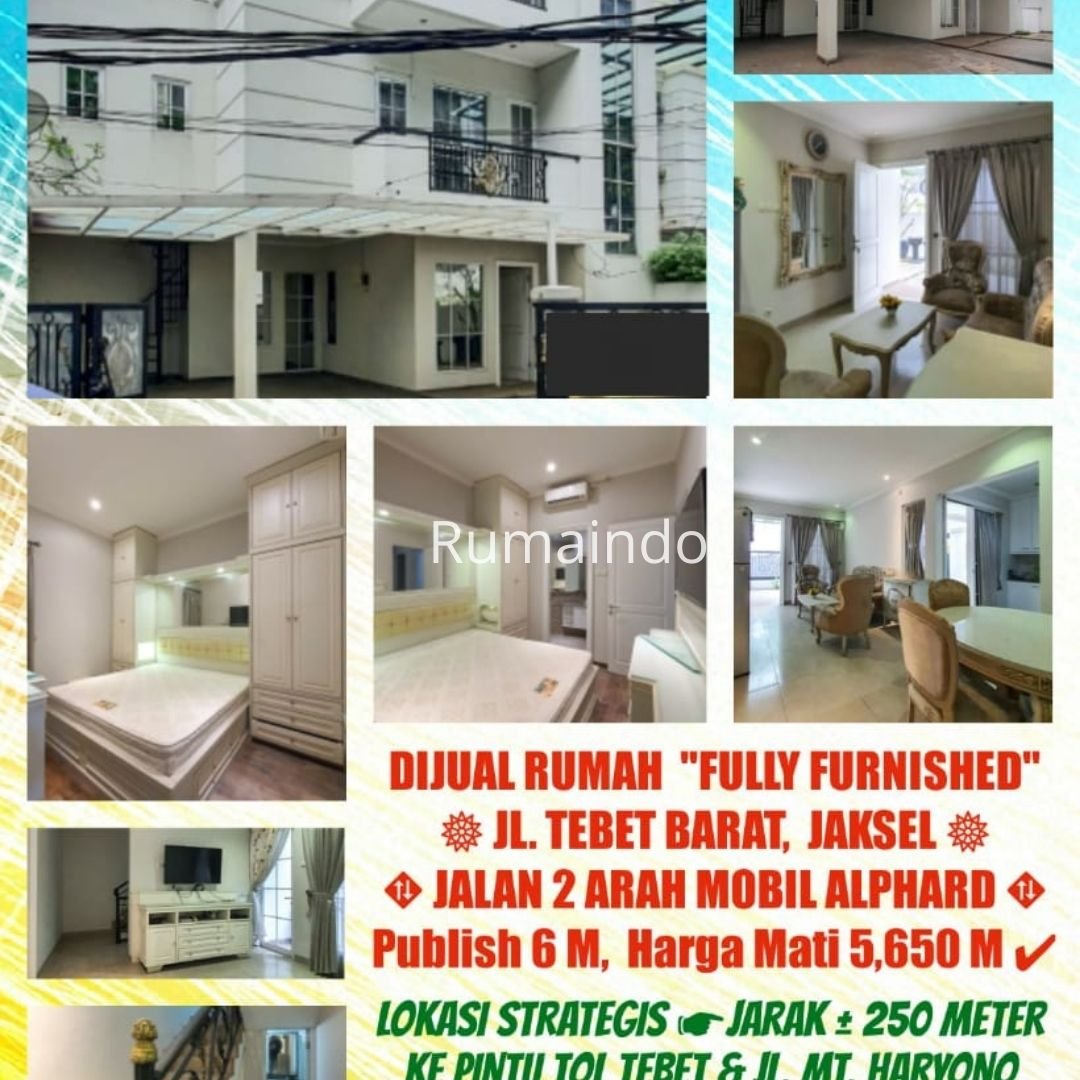 Dijual Rumah di Komplek Kejaksaan Agung Tebet Barat Jakarta Selatan - 2