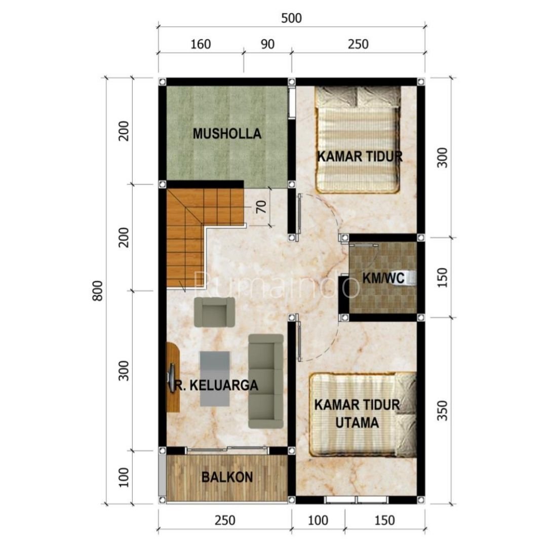 Dijual Murah Rumah di Komplek Benda Kav DPR Jagakarsa Jakarta Selatan - 4