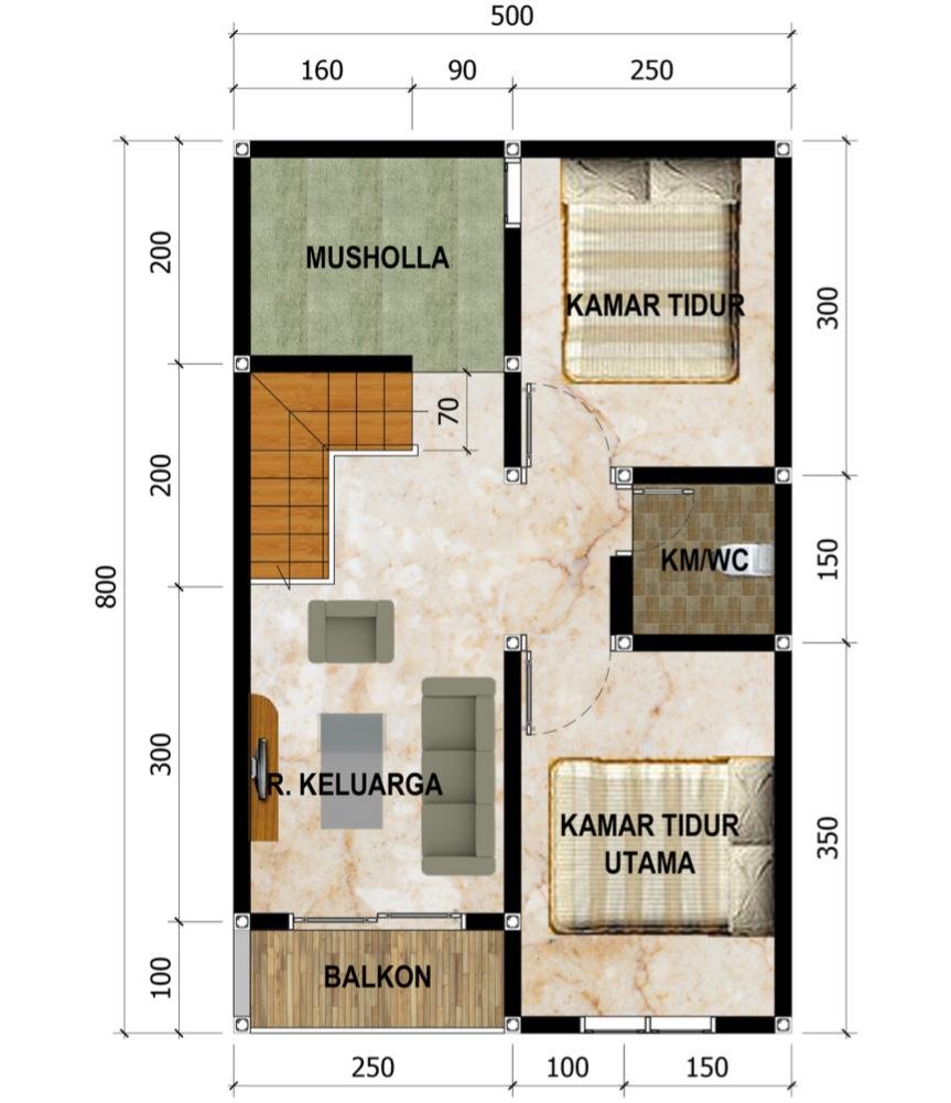 Dijual Murah Rumah di Komplek Benda Kav DPR Jagakarsa Jakarta Selatan - 6