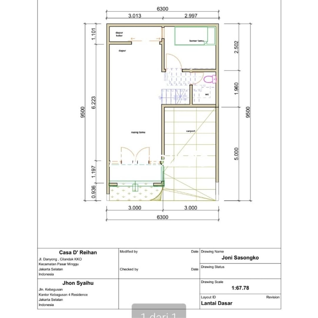 Dijual Murah Rumah Cluster CASA 9 CILANDAK Jakarta Selatan - 2