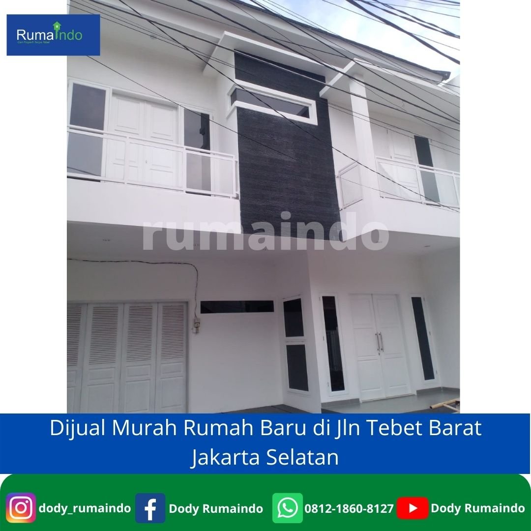 Dijual Murah Rumah Baru di Jln Tebet Barat Jakarta Selatan - 1