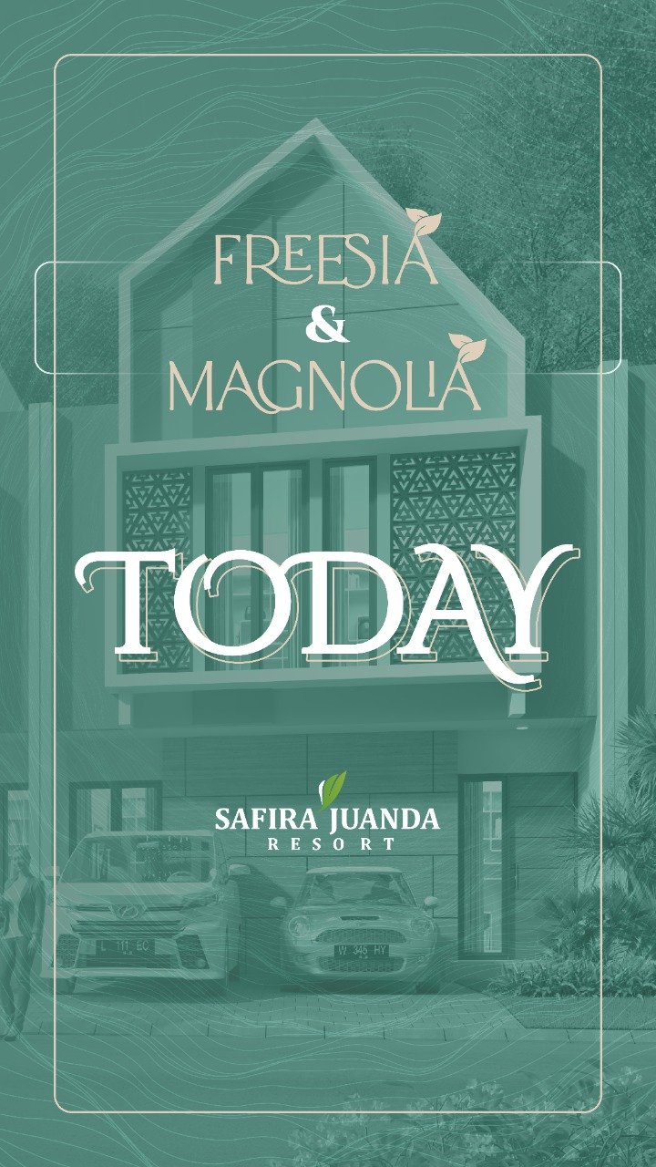 Rumah 2 Lantai Type Terbaru Freesia dan Magnolia Safira Juanda - 4