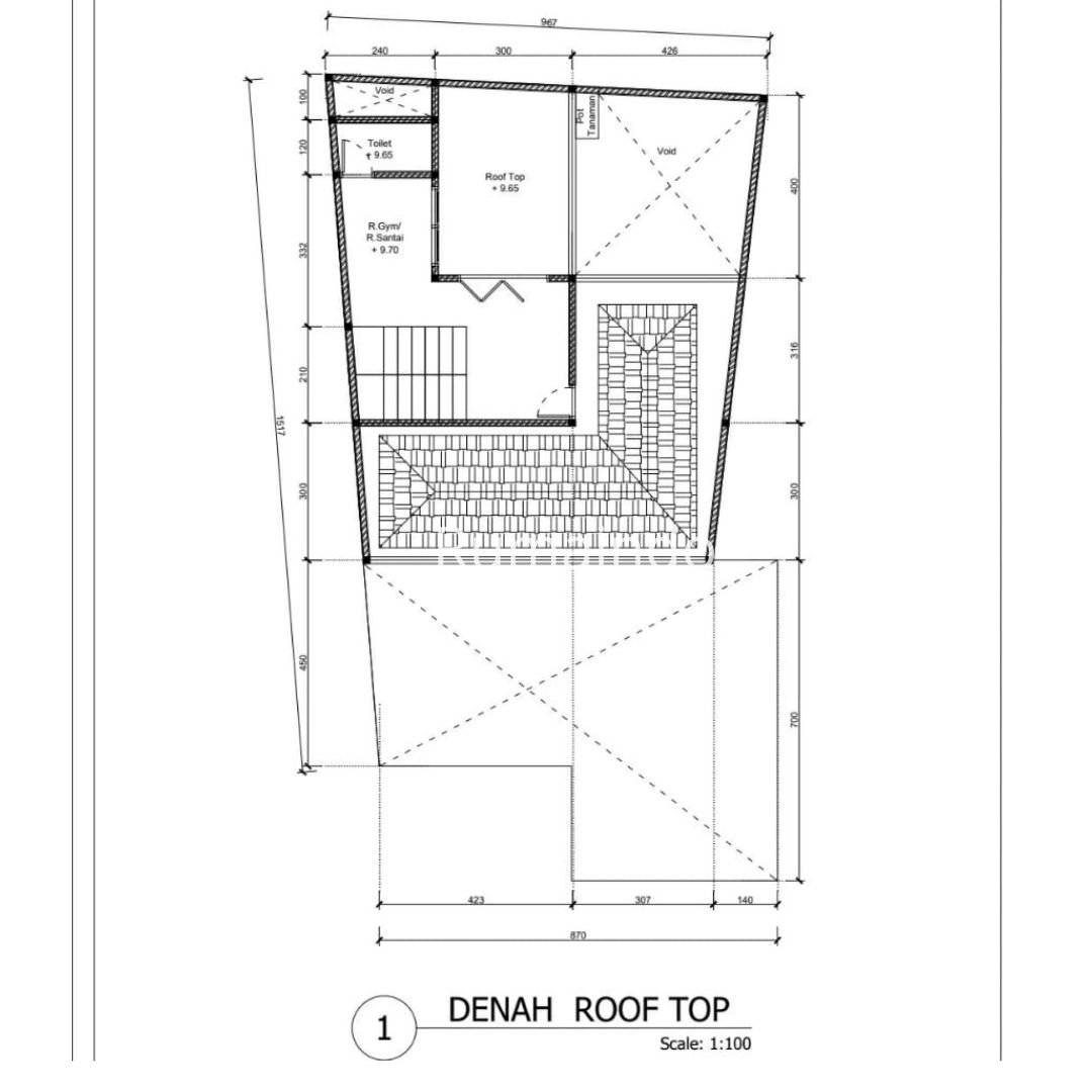 Dijual Rumah Mewah Dengan Kolam Renang Ada Rooftop di Kebagusan - 7