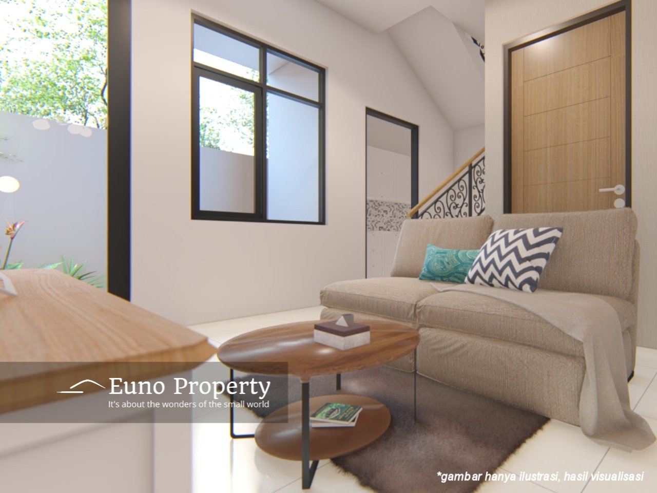 SIAP HUNI! Rumah 2 Lantai lokasi Beji, Depok dekat TOL Kukusan dan St. UI - 3