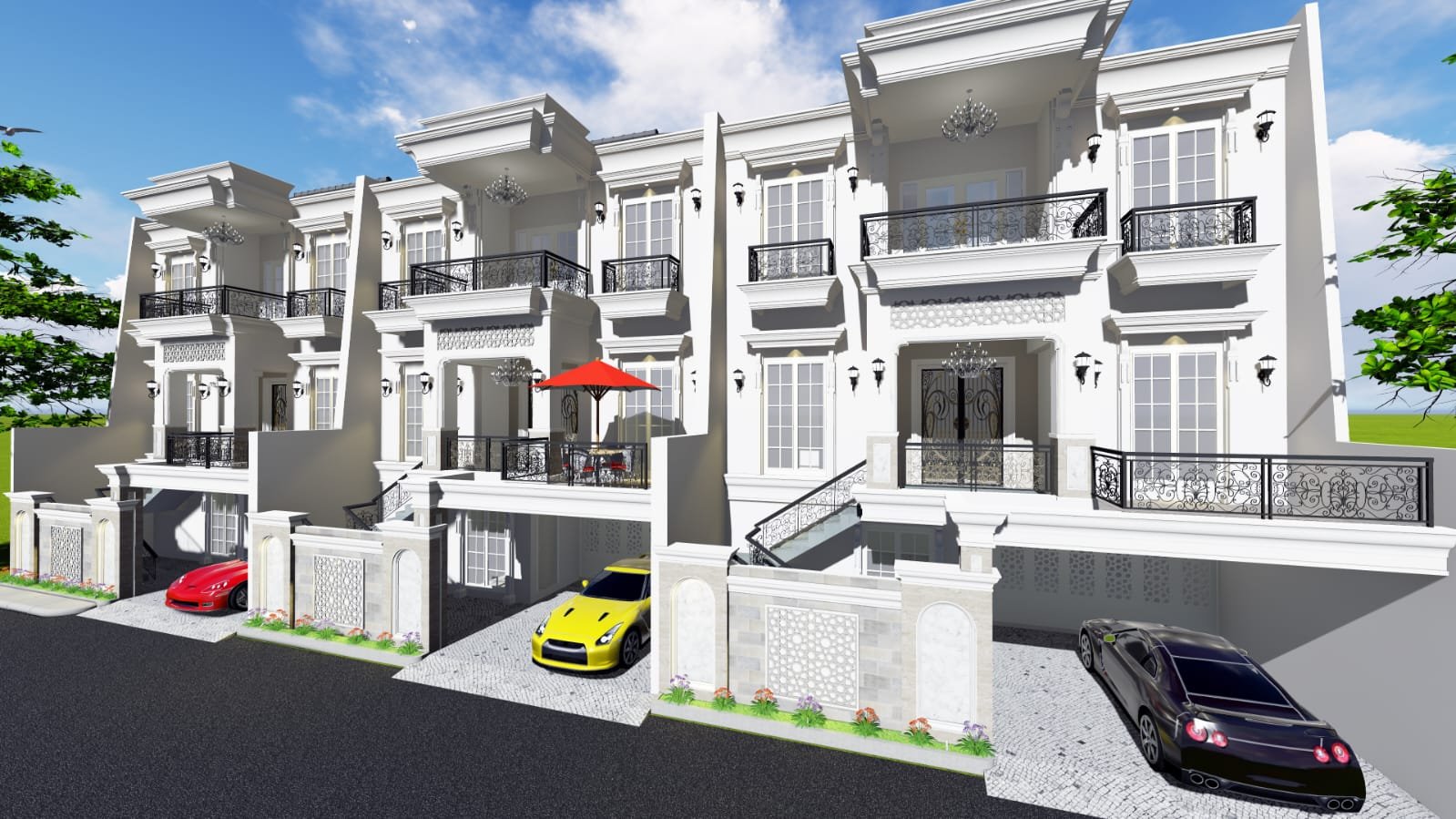 Dijual Rumah Cluster Mounte Zouri Land Durian Jagakarsa Jakarta Selatan - 2