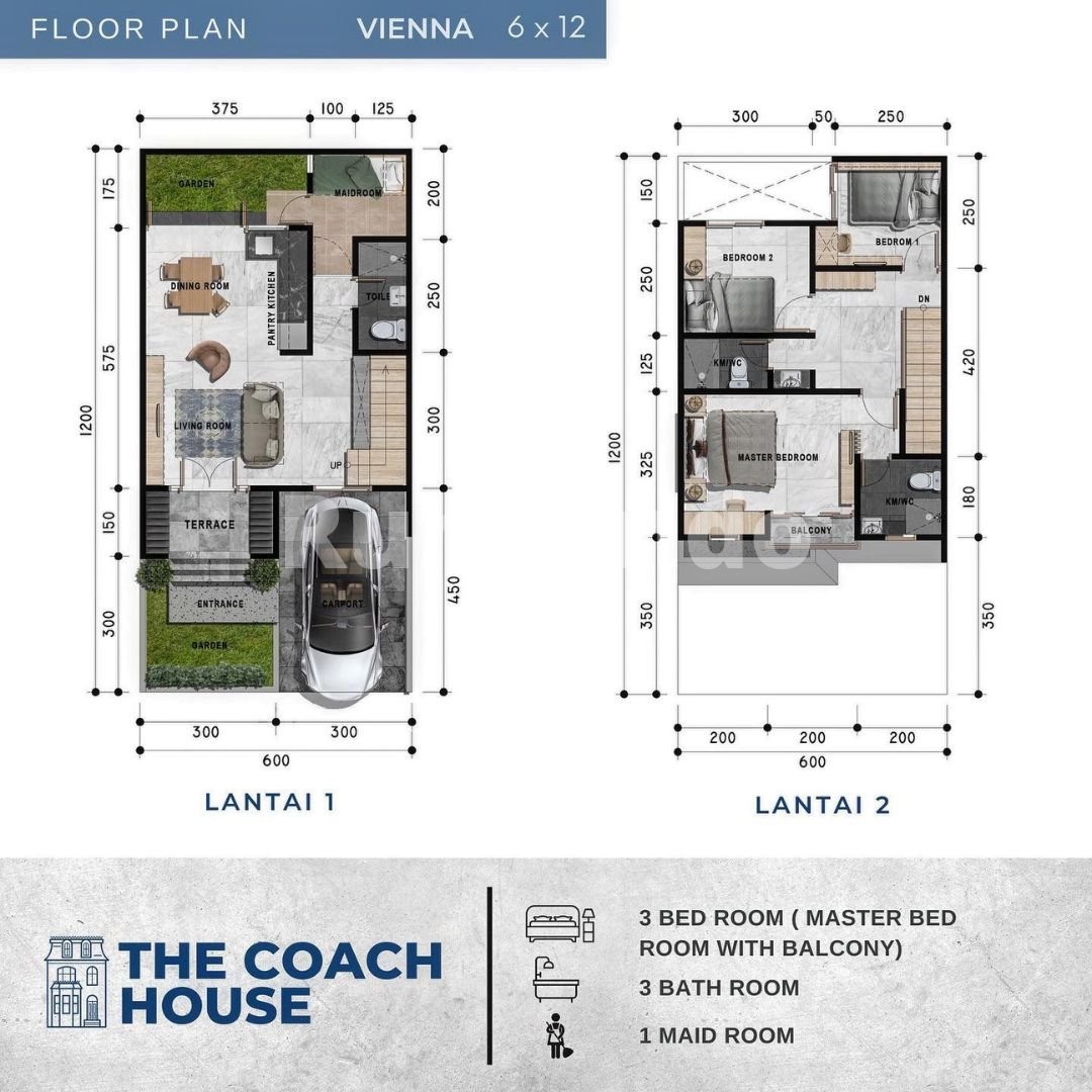 Dijual Murah Rumah Cluster The Coach House Tanjung Barat Jakarta Selatan - 6