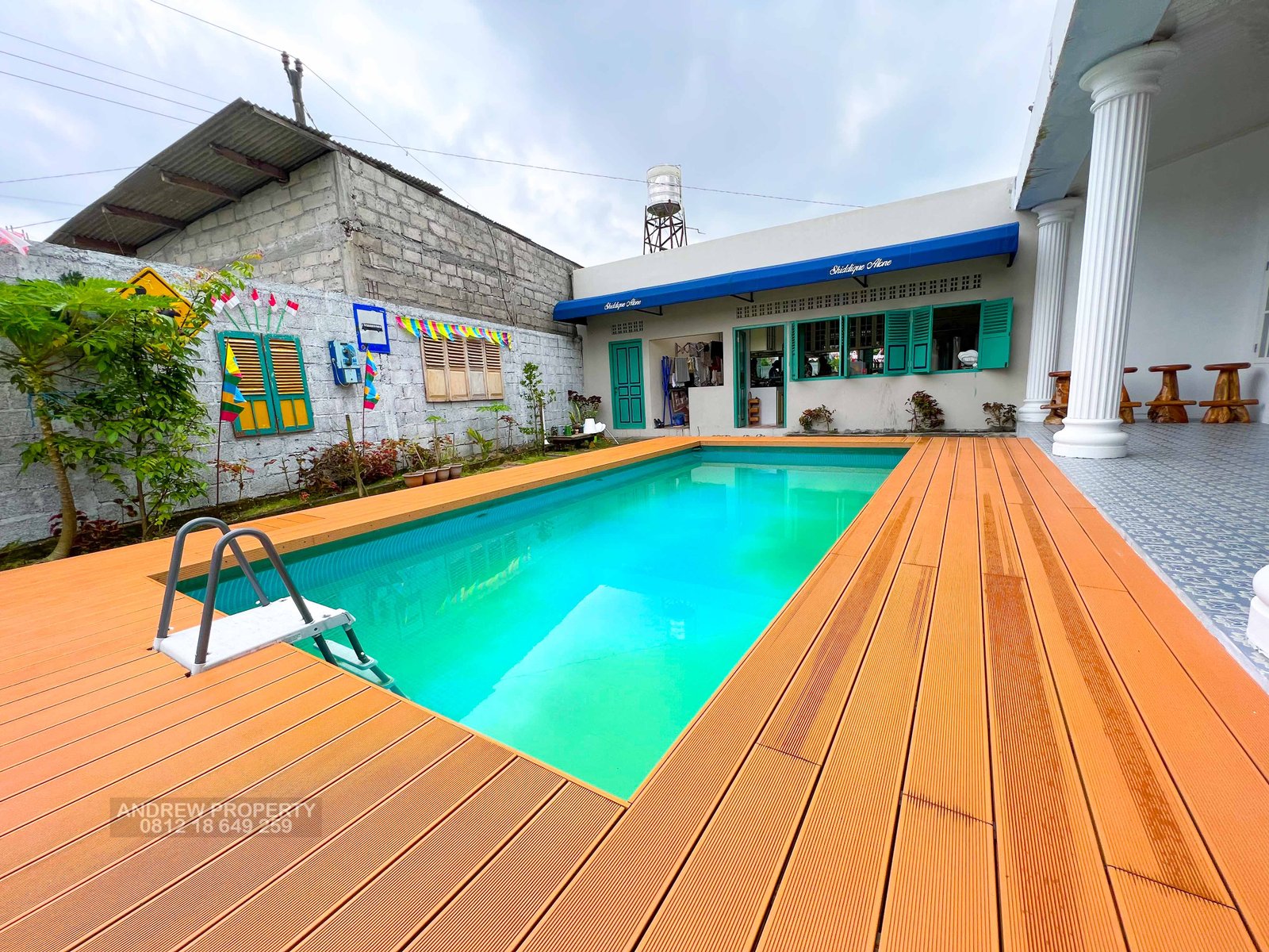 JUAL RUMAH TURI BALERANTE MEWAH KOLAM RENANG TAMAN LUAS - 19