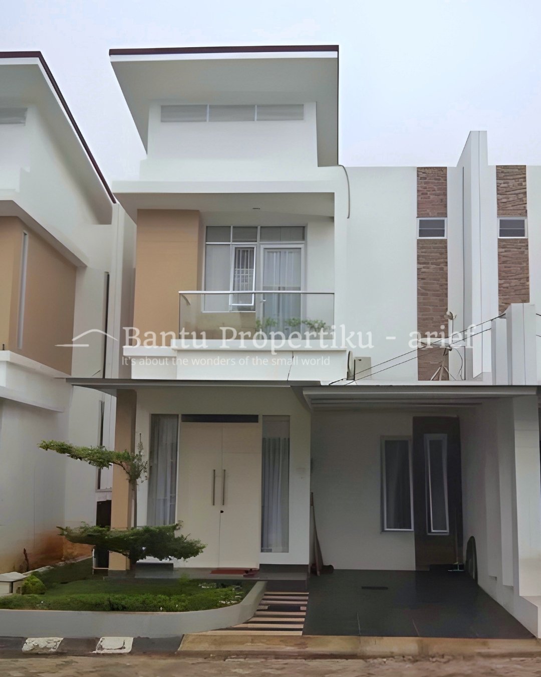Dijual Rumah Modern Mewah Cantik lokasi Tanah Baru dekat TOL dan Fasum, Depok - 1