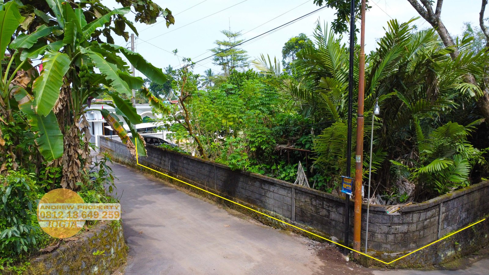 JUAL TANAH JALAN KALIURANG KM 20 HARGOBINANGUN DEKAT SMPN 2 PAKEM - 4