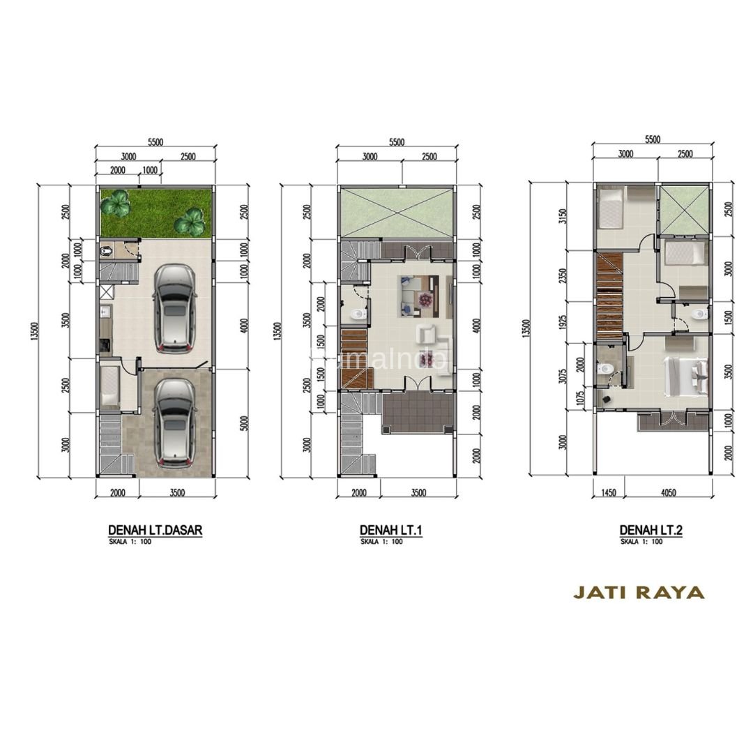 Dijual Murah Rumah Cluster Permata Residence Jati Raya Pasar Minggu - 4