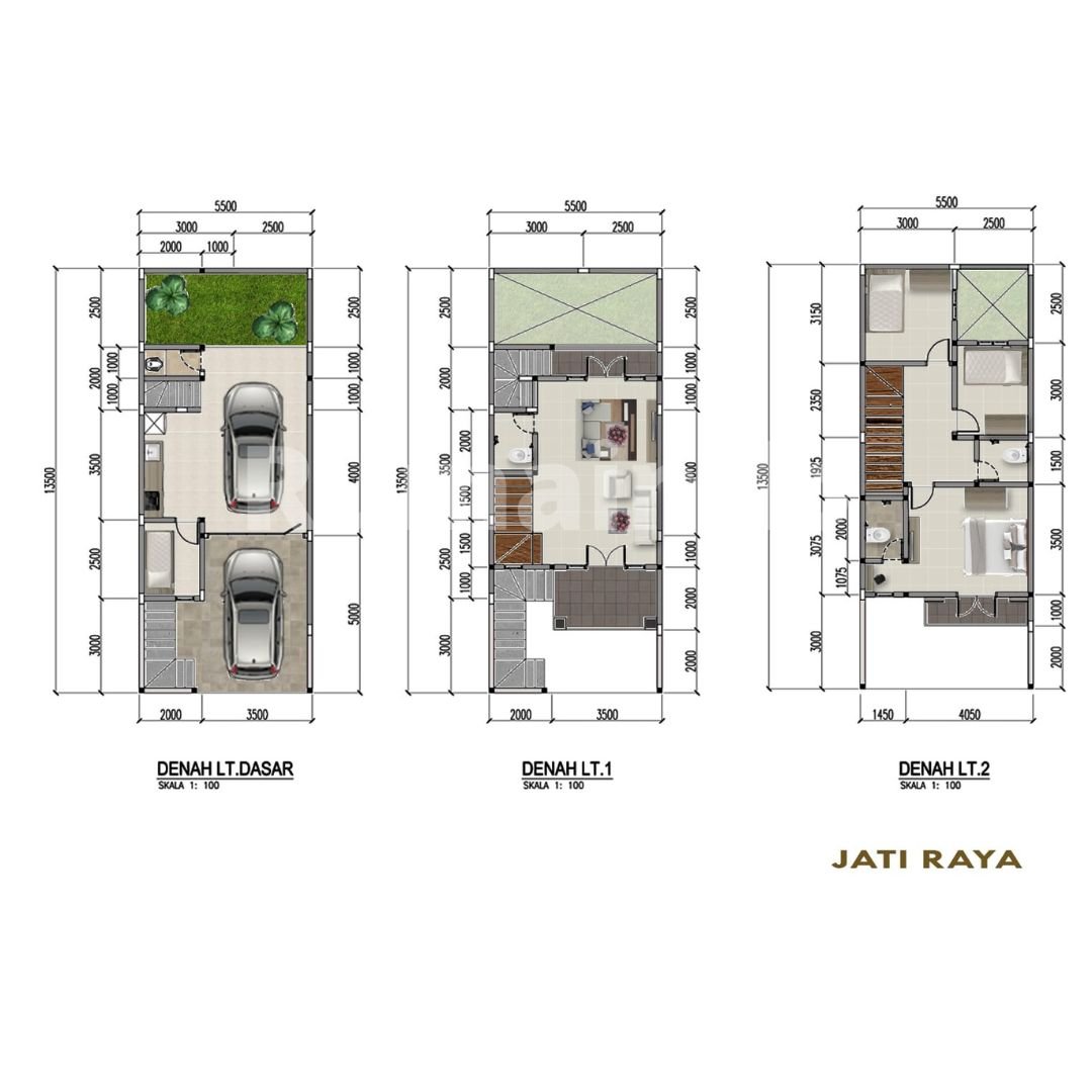 Dijual Murah Rumah Cluster Permata Residence Jati Raya Pasar Minggu - 5