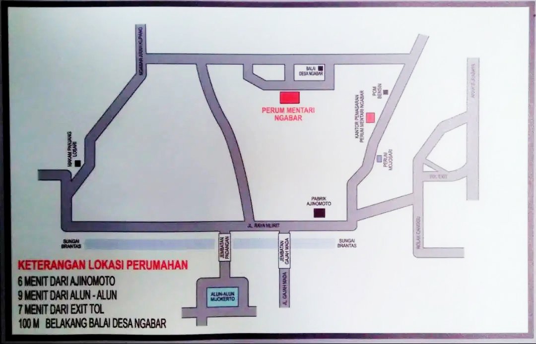 Rumah Dijual di Mojokerto Dekat PT. Ajinomoto Indonesia, RSUD R.A. Basoeni, RS Mutiara Hati, Alun-Alun Mojokerto - 6