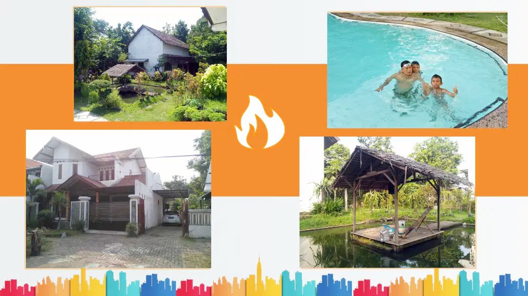 Dijual Cepat Rumah Semi Villa di Pandaan Pasuruan, Tanah Luas, Halaman Luas, Ada Kolam Renang, View Gunung - 2