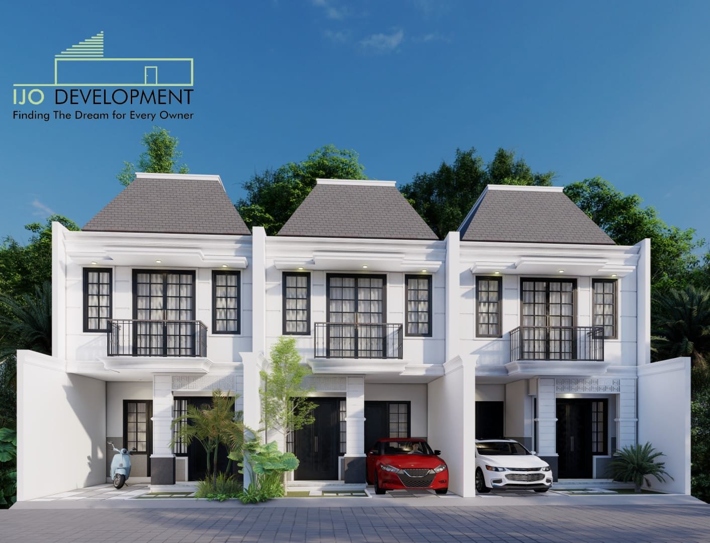 Dijual Rumah Cluster IJO RESIDENCE 2 di Jln Jagakarsa Raya Jakarta Selatan - 5