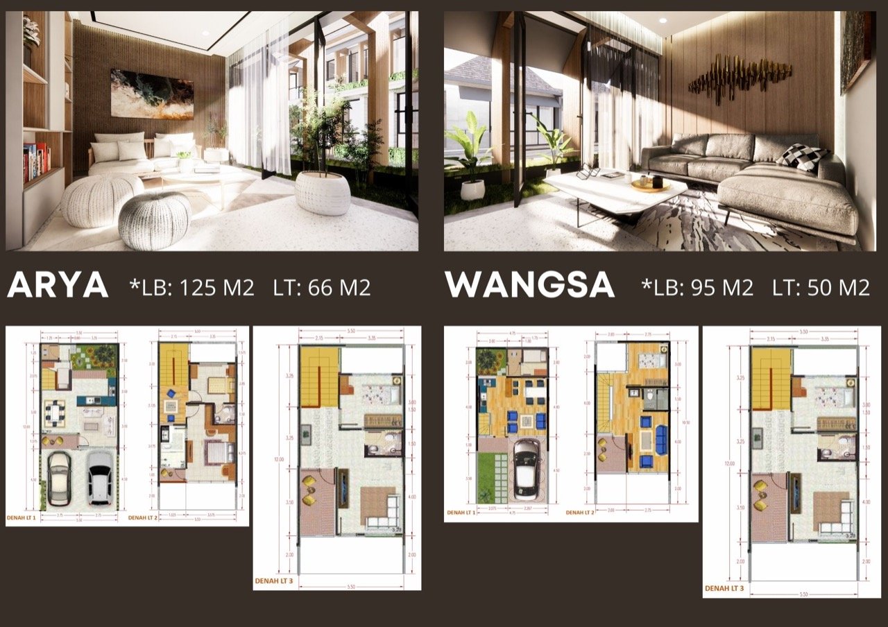 Dijual Rumah Townhouse Aryawangsa Residence Pasar Minggu Jakarta Selatan - 6