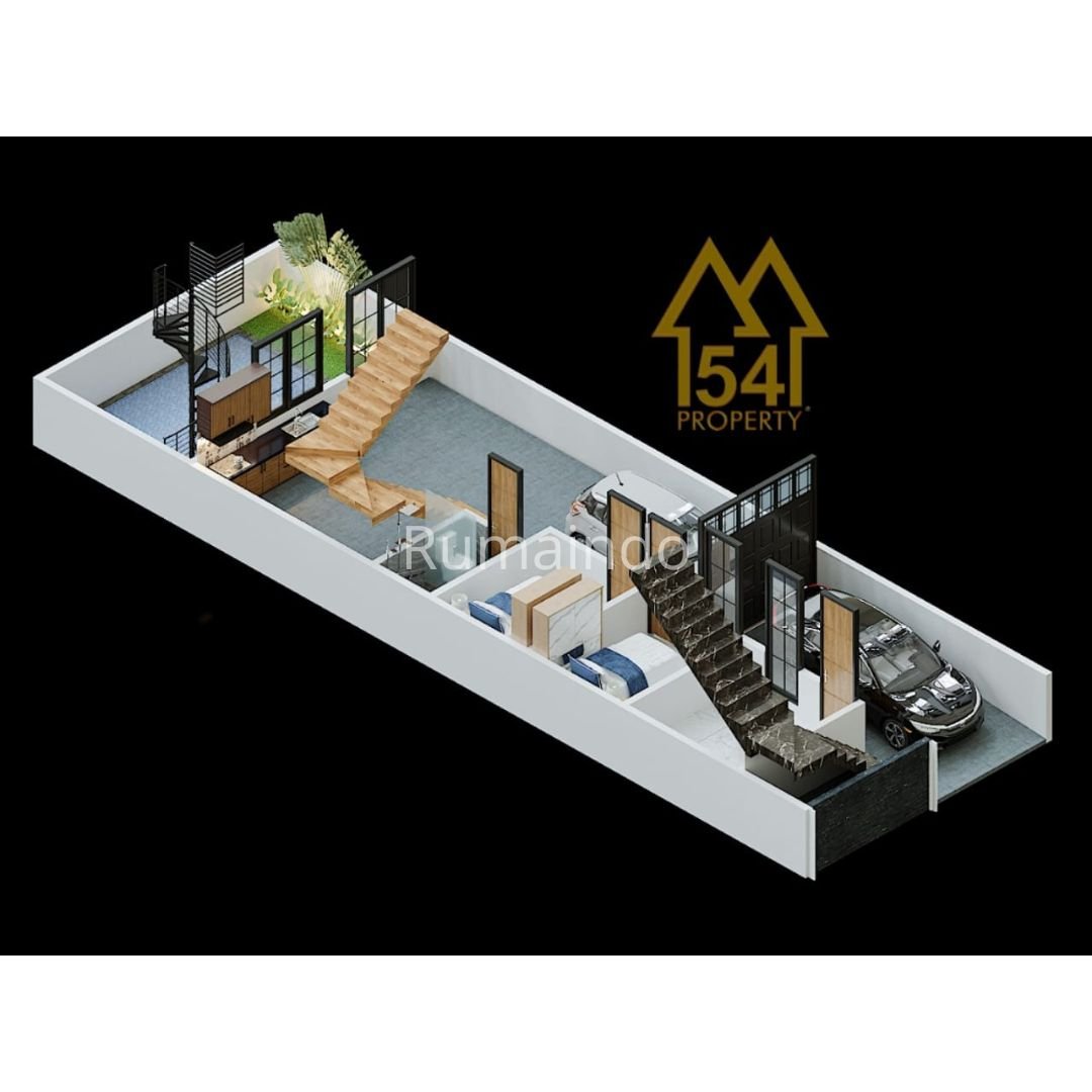 Dijual Rumah Townhouse Dgn Kolam Renang Pribadi di Kebagusan Jakarta Selatan - 9