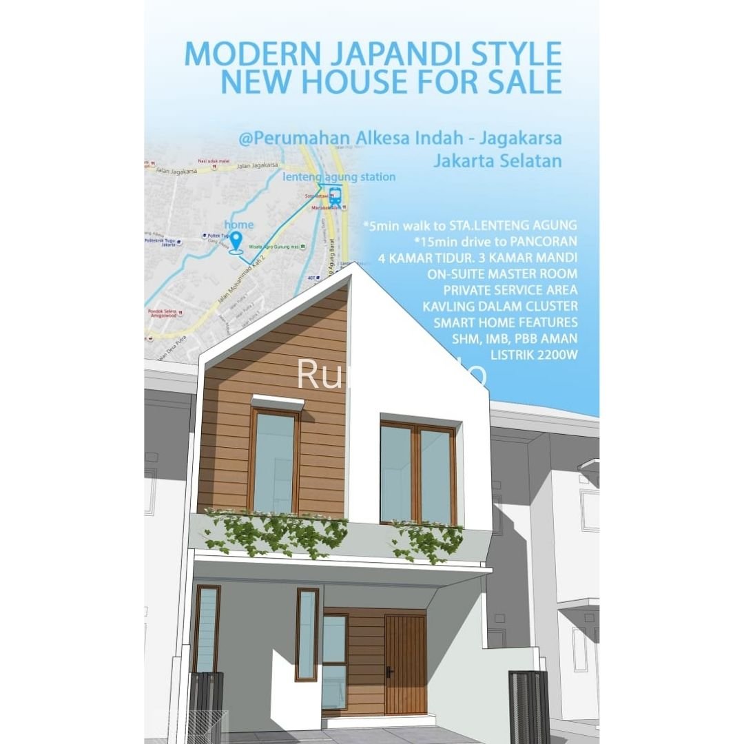 Dijual Rumah Dekat Stasiun Lenteng Agung Jagakarsa Jakarta Selatan - 10