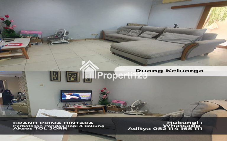 DIJUAL RUMAH CLUSTER DI BINTARA DEKAT JAKARTA SHM - 3