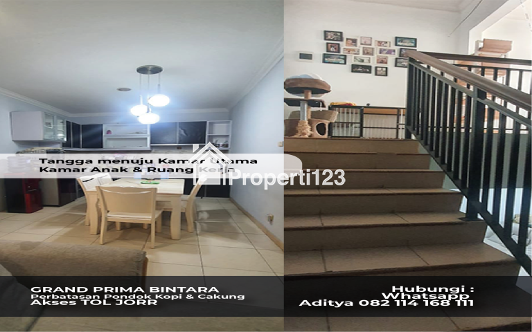 DIJUAL RUMAH CLUSTER DI BINTARA DEKAT JAKARTA SHM - 6