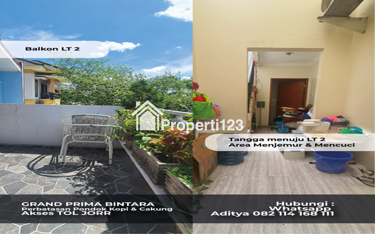 DIJUAL RUMAH CLUSTER DI BINTARA DEKAT JAKARTA SHM - 9