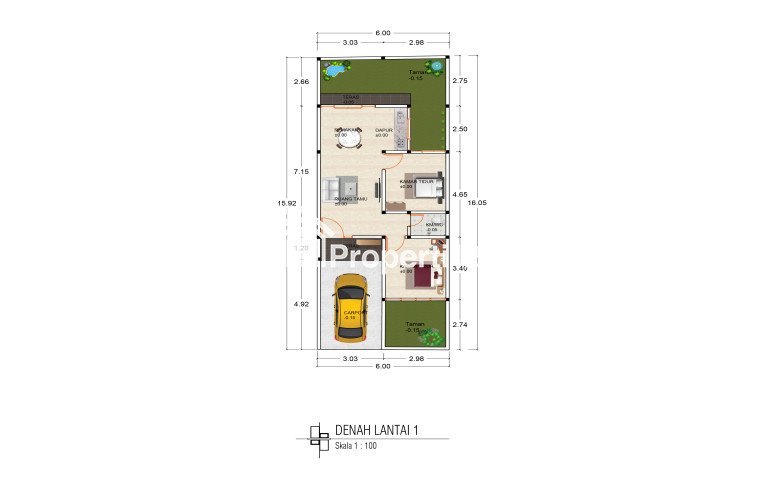 Rumah Jogja Jual, 5 Menit Pasar Jangkang, Desain Skandinavian - 2