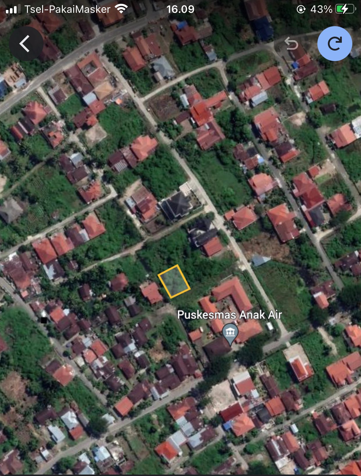 JUAL TANAH DI PADANG. LOKASI STRATEGIS LUBUK BUAYA PADANG - 3