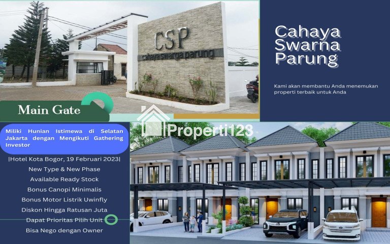 Cahaya Swarga Parung LAH ( Lingkungan Sehat, Akses Serba Dekat, Harga Bersahabat) - 1