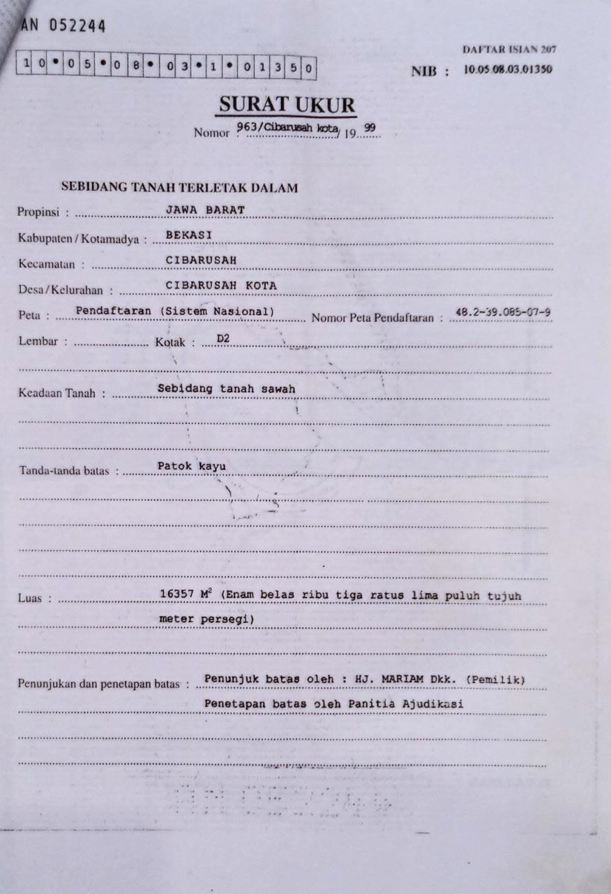Jual Tanah Strategis Wilayah Cikarang - 6