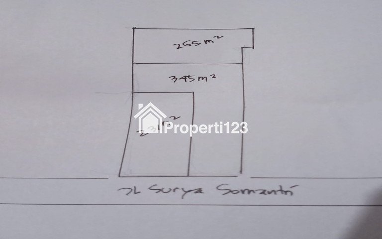 [DIJUAL] Tanah dan Bangunan, di Jln. utama Suria Sumantri, Bandung - 1